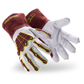 HexArmor 5055 HeatArmor, Welding Glove, Goatskin Leather, Impact, Cut A6